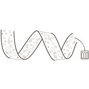 гирлянда Лента Белый теплый UL-00010900 ULD-S1000-100-SCB-3AA WARM WHITE IP20 RIBBON на батарейках 10.0м