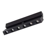 Магнитный трековый светильник  6W Белый дневной MAG-DOTS-FOLD-25-S200 30deg  24V на магнитный шинопровод черный 033725
