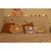 гирлянда НИТЬ Белый теплый с насадками «Клубки кремовые» прозрачная нить, 20 LED, 5м IP20  220 В