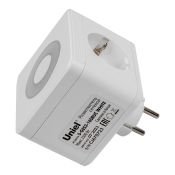 разветвитель -двойник Uniel с заземлением 16A 2USB+1TYPE C UL-00011245 S-GES2-16SBUC WHITE