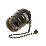 патрон декоративный Vintage UL-00000530 DLC-V-H01Z/E27 BRONZE с цепочкой