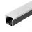 алюминиевый профиль S-LUX с экраном SL-LINE-D-3734-2000 TETRA BLACK+OPAL 055072