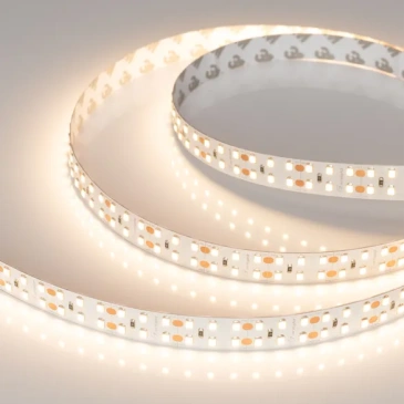 Светодиодная лента Белый теплый 2835 24V 19.2W/m 240Led/метр 024075(2) RT-A240-15mm 3000K 2x2  LUX
