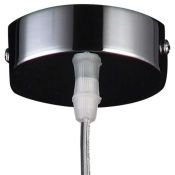 Подвесной светильник без лампы Lightstar 795314 CRISTALLO 1х40W G9 цилиндр хром/прозрачный