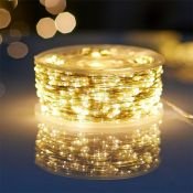 гирлянда РОСА Белый теплый 2000 Led  IP44 220V 200м с пду