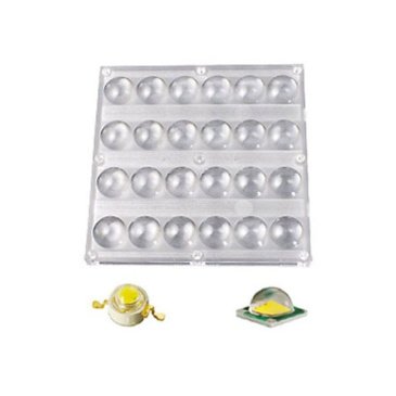 линза 85 градусов (24B85D) на 24 Led квадратный