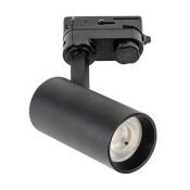 Трековый светильник трехфазный 20W Белый теплый ULB-T55-20W-3000K BLACK на шинопровод черный UL-00011204