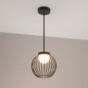 светильник   7W Белый теплый 030004(1) LGD-PEARL-HANG-7W 220V IP65 фигурный подвесной серый