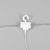 гирлянда ЗАНАВЕС Фиолетовый серебристая нить, 2,8х3 м, 300 LED