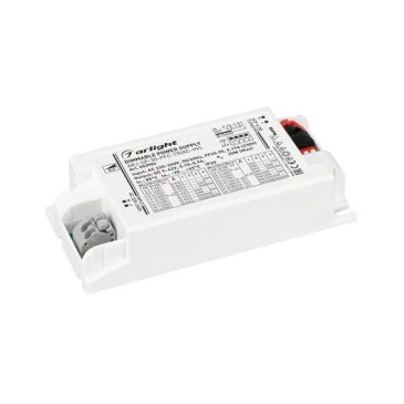 блок питания токовый (AC-DC) 150-900mA  30W 053904 ARJ-SP-30-PFC-TRIAC-INS пластик диммер