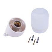 Накладной светильник без лампы UL-00013474 UWL-K02R 60W-E27 IP65 WHITE цилиндр белый