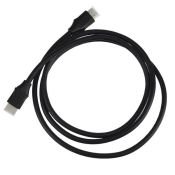 Кабель штекер HDMI- штекер HDMI GoPower V1.4 черный 1.5м