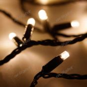 гирлянда  7W Белый теплый 025824 ARD-STRING-PRO-10000-BLACK-100LED-STD WARM 230V IP65