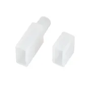 Заглушка для гибкого неона MOONLIGHT-CAP-04x10mm-S-SET 040996