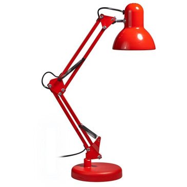 светильник настольный без лампы TLI-221  E27 UL-00002121 на струбцине красный