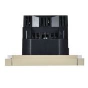 Штепсельная розетка встраиваемая IEK FORTE&PIANO 16А FP-R14-16-U21-D31-K10 FP445 с з/к и шторками с USB A+A 3,1А ваниль