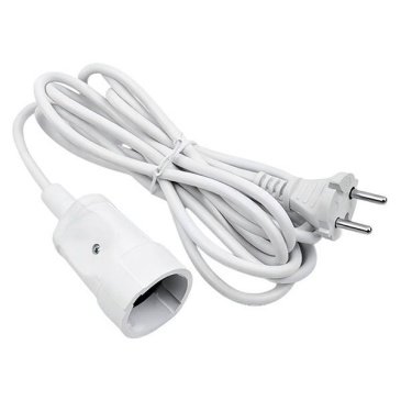 удлинитель Uniel UL-00013683 YX10-101 /UCK-1N/2x1,00/3M WHITE 3м