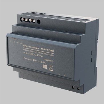 Блок питания (AC-DC) 48V  150W 831006 PSL016  на din-рейку