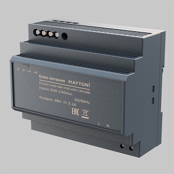 Блок питания (AC-DC) 48V  150W 831006 PSL016  на din-рейку