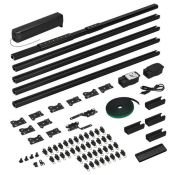 Карниз для штор с электроприводом CNK-M1-TY-RF-5M-BK длиной до 5,15м 061462 TUYA