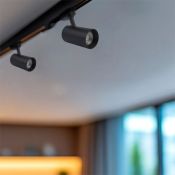 Трековый светильник однофазный  9W Белый дневной ULB-Q230 9W-4000К BLACK 35deg на шинопровод черный UL-00011819 Volpe