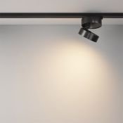 Трековый светильник 18W Белый теплый Онда/ONDA Unity 120deg TR007-1-18W3K-B-1 IP20 на шинопровод черный