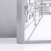 светильник-ночник 3W Белый &quot;Закат&quot; LED от USB 3,5х15,5х21,5 см