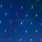 гирлянда   12W СЕТЬ RGB  024671 ARD-NETLIGHT-HOME-1500x1500-CLEAR-150LED 220V IP20