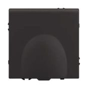 Штепсельная розетка встраиваемая Arlight SCT-NOBE-MCP-SFPL-BK 16А 054281 с/з с крышкой черная IP44