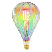 лампа ретро светодиодная Vintage форма фигурная 5W UL-00005917 LED-SF31-5W/SOHO/E27/CW RAINBOW GLS77RB