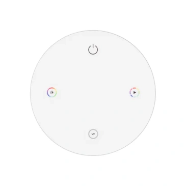 Пульт 046480 SMART-801-22-1G-RGBW White (1 зона, Magnet, 2.4G)
