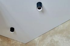 Накладной светильник DENKIRS без лампы RODVIG DK3090-BW+BK GU5.3 цилиндр черный/белый