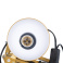 светильник настольный без лампы TLI-221  E27 UL-00011103 на струбцине золотой