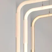 Профиль WPH-FLEX-D22-360deg-1000 пластиковый 053423