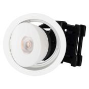 Встраиваемый светильник   9W Белый дневной 028146 CL-SIMPLE-R78-9W 45deg 220V IP20 поворотный  круглый белый