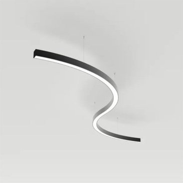 светильник  124W Белый дневной 034057(1) SP-LINE-HANG ARC-S3535-D1500 230V IP20 фигурный черный