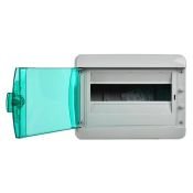 Корпус пластиковый TF5-KP72-N-12-65-K03-K06 КМПн-12 IP65 зеленая прозрачная дверь TEKFOR IEK