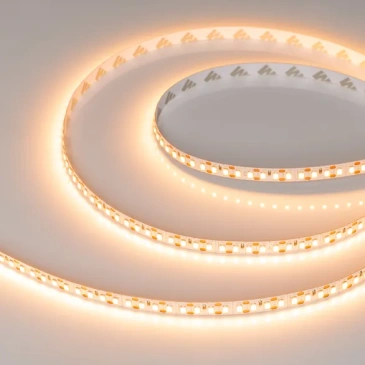 Светодиодная лента Белый теплый 2835 24V 14W/m 160Led/метр 052936 FC-A160-8mm Warm2400-CX1 (резка 1 светодиод)
