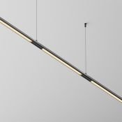 Светильник 12W Белый теплый C147CL-L500-12W3K-B Базис / Basis Shelf 3000К чёрный