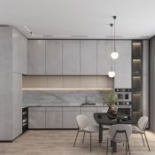 Трековый светильник однофазный  18W Белый-MIX SMART LINEAR DK8014-BK IP20 на шинопровод управляемый угловой черный