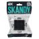 Выключатель встраиваемый трехклавишный IEK SKANDY SK-V30-0-10-K02 SK-V11Bl черный