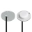 светильник  1W Белый теплый 051799 ART-DECK-LAMP-R40-1W 120 deg 24V круглый накладной серебристый IP67