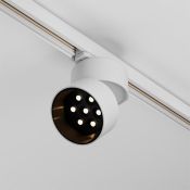 Трековый светильник 15W Белый теплый TR199-3-15W2.7K-M-W Альфа / Alfa Trinity IP20 белый