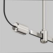 Ввод питания боковой Flarity TRA154C-SB1-PT платина