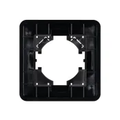 Рамка металлическая 1 пост Arlight AKIRY 049685 FRM-AKIRY-SFAL-1-BK черный