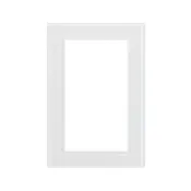 Рамка стеклянная сдвоенная Arlight GLARE 043789 FRM-GLARE-GS-D-WH белая
