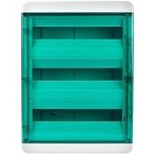 Корпус пластиковый TF5-KP72-N-54-65-K03-K06 КМПн-54 IP65 зеленая прозрачная дверь TEKFOR IEK