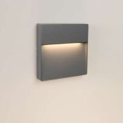 светильник  8W Белый теплый 029958 LGD-TRACE-S215x215 220V IP65 квадратный накладной серый
