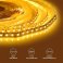 Светодиодная лента Желтый 3528 12V  4.8W/m 60Led/метр 00-33 Стандарт 8мм