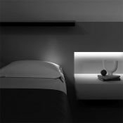 Трековый светильник   2W Белый дневной TR100-2-2W4K-S-B Точки/Points S Exility IP20 на магнитный шинопровод черный